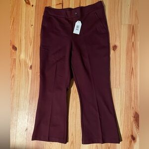 Universal Standard kick flare ponte pants size S (14-16)